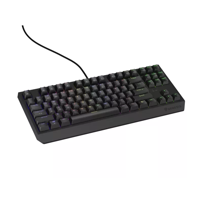 Genesis Thor 230 TKL teclado mecânico gaming com fios, US, preto, Outemu Red