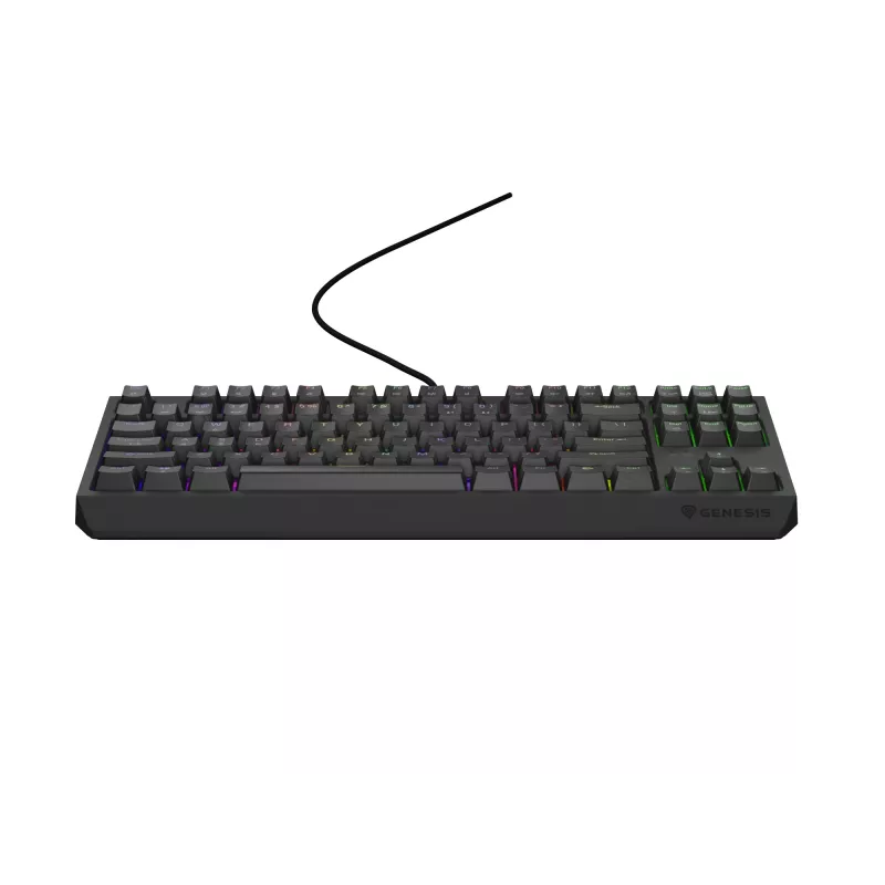 Genesis Thor 230 TKL teclado mecânico gaming com fios, US, preto, Outemu Red