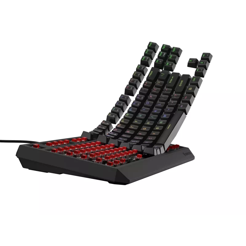 Genesis Thor 230 TKL teclado mecânico gaming com fios, US, preto, Outemu Red