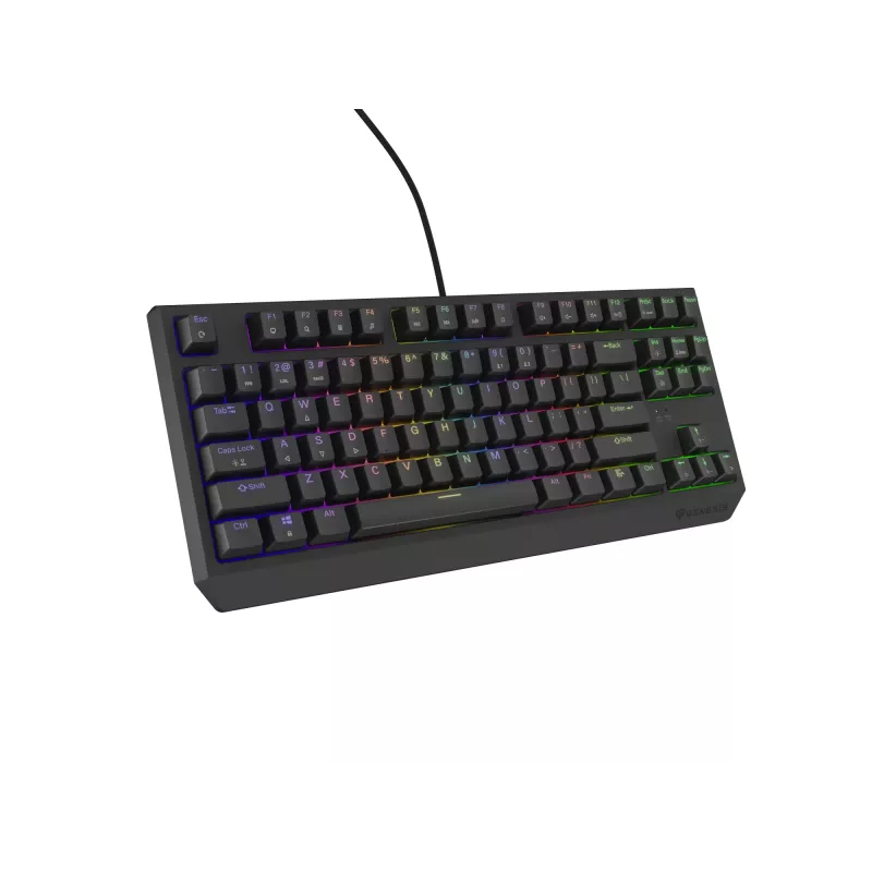 Genesis Thor 230 TKL teclado mecânico gaming com fios, US, preto, Outemu Red
