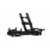 Cockpit para simulador de corridas Next Level Racing GTElite Wheel Plate Edition – plataforma de montagem para volante e pedais em alumínio e aço carbono