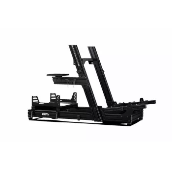 Cockpit para simulador de corridas Next Level Racing GTElite Wheel Plate Edition – plataforma de montagem para volante e pedais em alumínio e aço carbono