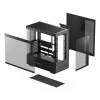 DeepCool CH690 Digital R-CH690-BKNNA0D-G-1 caixa de PC Mid Tower, ATX/micro-ATX/Mini-ITX, 2x vidro temperado, 1x baía de 3,5 polegadas + 3x baías de 2,5 polegadas, 8 ranhuras de expansão, sem fonte de alimentação, preta
