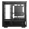 DeepCool CH690 Digital R-CH690-BKNNA0D-G-1 caixa de PC Mid Tower, ATX/micro-ATX/Mini-ITX, 2x vidro temperado, 1x baía de 3,5 polegadas + 3x baías de 2,5 polegadas, 8 ranhuras de expansão, sem fonte de alimentação, preta