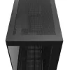 DeepCool CH690 Digital R-CH690-BKNNA0D-G-1 caixa de PC Mid Tower, ATX/micro-ATX/Mini-ITX, 2x vidro temperado, 1x baía de 3,5 polegadas + 3x baías de 2,5 polegadas, 8 ranhuras de expansão, sem fonte de alimentação, preta