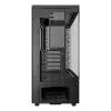 DeepCool CH690 Digital R-CH690-BKNNA0D-G-1 caixa de PC Mid Tower, ATX/micro-ATX/Mini-ITX, 2x vidro temperado, 1x baía de 3,5 polegadas + 3x baías de 2,5 polegadas, 8 ranhuras de expansão, sem fonte de alimentação, preta