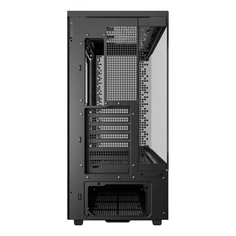 DeepCool CH690 Digital R-CH690-BKNNA0D-G-1 caixa de PC Mid Tower, ATX/micro-ATX/Mini-ITX, 2x vidro temperado, 1x baía de 3,5 polegadas + 3x baías de 2,5 polegadas, 8 ranhuras de expansão, sem fonte de alimentação, preta