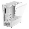 DeepCool CH690 Digital WH R-CH690-WHNNA0D-G-1 caixa de PC Mid Tower, ATX/micro-ATX/Mini-ITX, 2x vidro temperado, 1x baía de 3,5 polegadas + 3x baías de 2,5 polegadas, 8 ranhuras de expansão, sem fonte de alimentação, branca