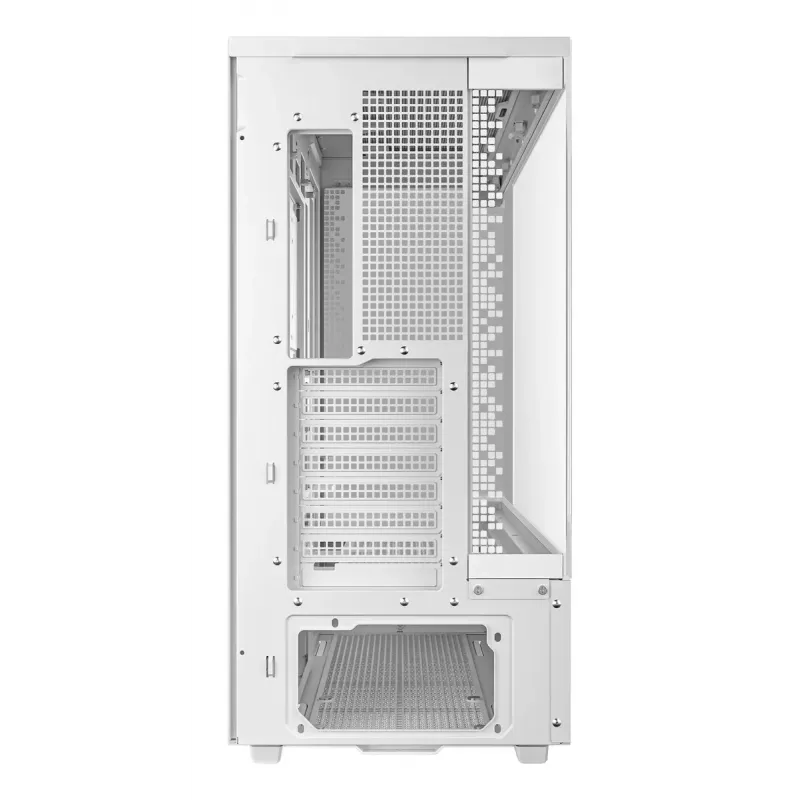 DeepCool CH690 Digital WH R-CH690-WHNNA0D-G-1 caixa de PC Mid Tower, ATX/micro-ATX/Mini-ITX, 2x vidro temperado, 1x baía de 3,5 polegadas + 3x baías de 2,5 polegadas, 8 ranhuras de expansão, sem fonte de alimentação, branca
