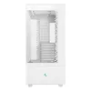 DeepCool CH690 Digital WH R-CH690-WHNNA0D-G-1 caixa de PC Mid Tower, ATX/micro-ATX/Mini-ITX, 2x vidro temperado, 1x baía de 3,5 polegadas + 3x baías de 2,5 polegadas, 8 ranhuras de expansão, sem fonte de alimentação, branca