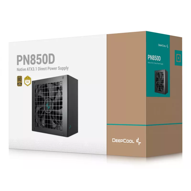 Fonte de alimentação Gamer Storm PN850D 850 W 20+4 pin ATX ATX preta