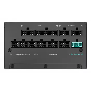 Fonte de alimentação Gamer Storm PN1000M 1000 W 20+4 pin ATX ATX preto