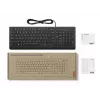 Teclado USB com fio Lenovo Essential 4Y41R64633 — Layout US English, Preto