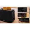 Torradeira Bosch TAT3M123 2 fatias, 950 W, preto, botão rotativo, descongelar e aquecer
