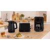 Torradeira Bosch TAT3M123 2 fatias, 950 W, preto, botão rotativo, descongelar e aquecer