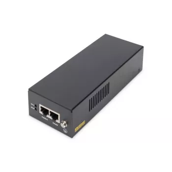 Injetor PoE++ Gigabit Ethernet DIGITUS, 802.3bt pinos de alimentação: 4/5(+),7/8(-) e 3/6(+), 1/2(-), 85W