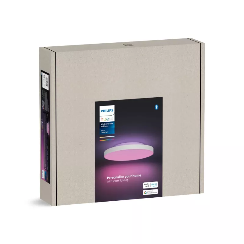 Lâmpada de teto Philips Hue White and colour ambience Datura pequena