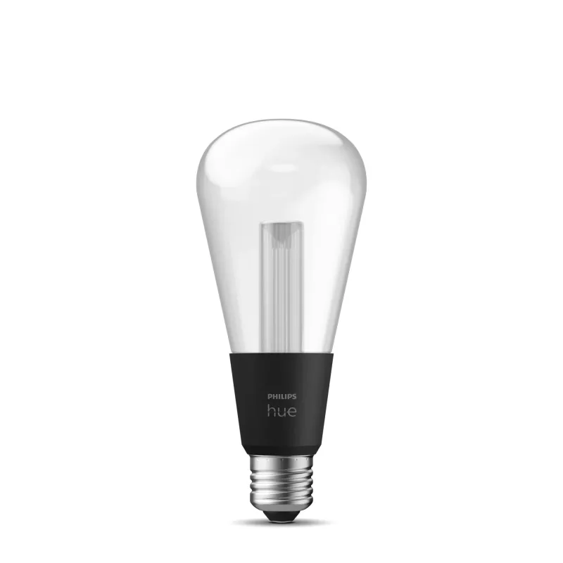 Philips Hue White and Colour Ambience ST72 – Lâmpada inteligente E27, Bluetooth/Zigbee, LED, E27, ST72, 2000 K, 6500 K