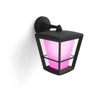 Aplique de parede inteligente Philips Hue White and Colour Ambience Econic Aplique de parede exterior