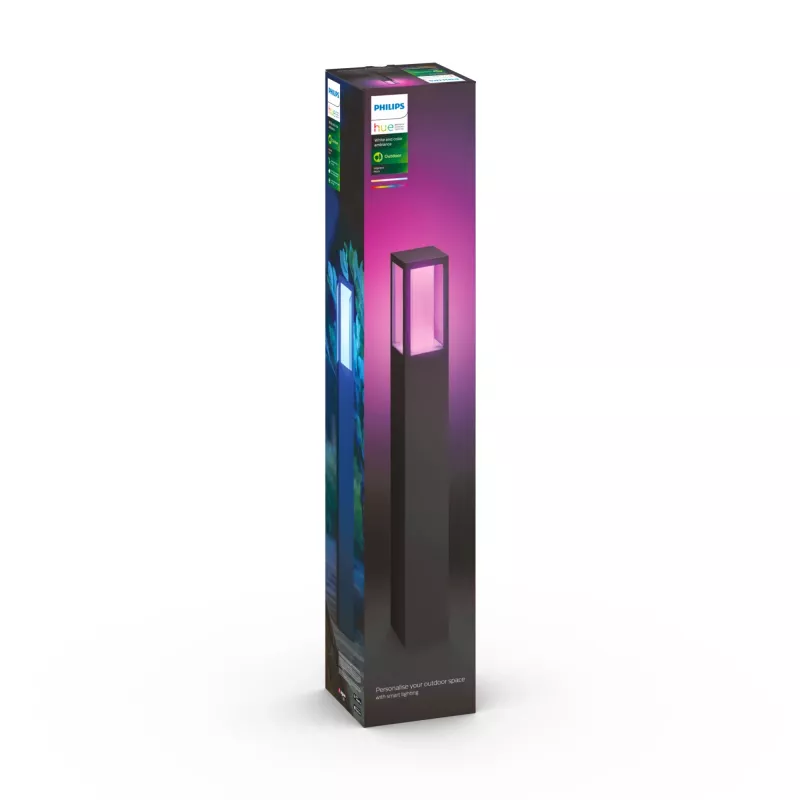 Philips Hue White and colour ambience Impress candeeiro de exterior para poste