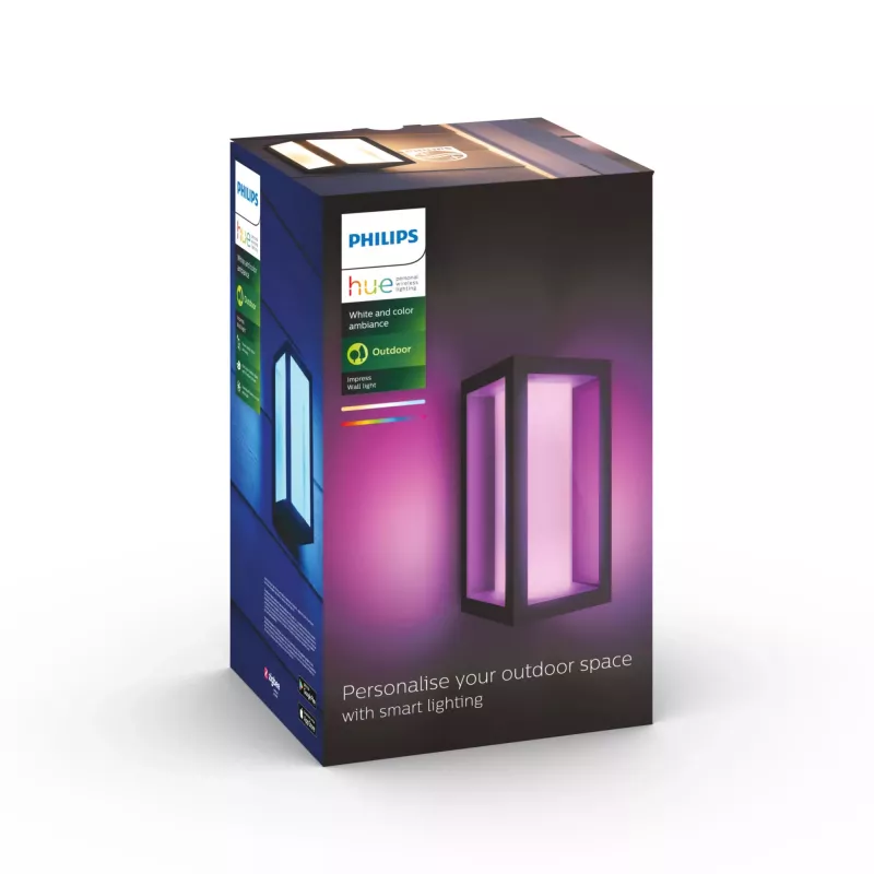 Philips Hue White and colour ambience Impress Aplique de parede exterior