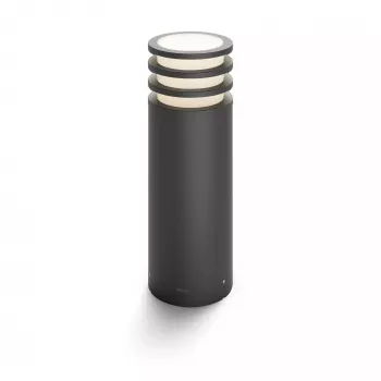 Philips Hue White Lucca Candeeiro de pé exterior, Candeeiro inteligente de pé/postes, Bluetooth/Zigbee, Antracite, LED, Alumínio, E27