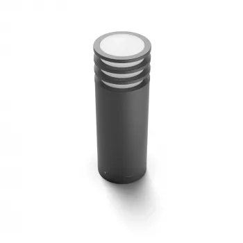 Philips Hue White Lucca Candeeiro de pé exterior, Candeeiro inteligente de pé/postes, Bluetooth/Zigbee, Antracite, LED, Alumínio, E27