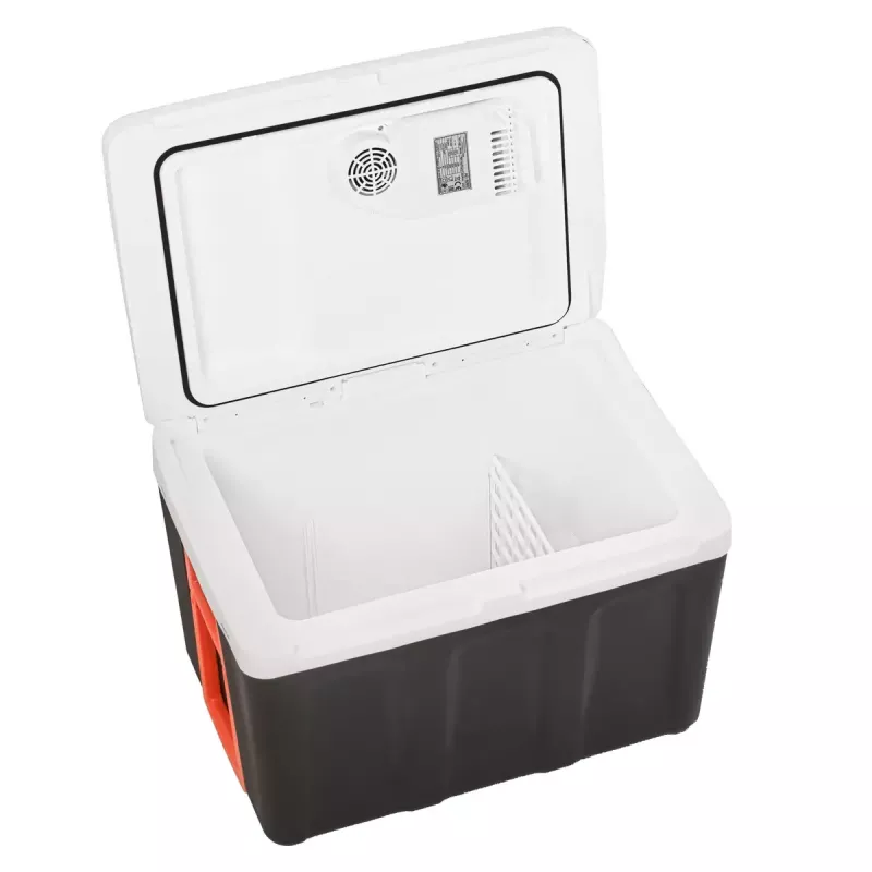 Arca frigorífica portátil Adler AD 8090 — 40 L frigorífica de automóvel 12 V, refrigeração Peltier, ligação à rede 220–240 V, rodas