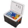 Arca frigorífica portátil Adler AD 8090 — 40 L frigorífica de automóvel 12 V, refrigeração Peltier, ligação à rede 220–240 V, rodas