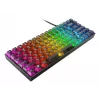 Teclado mecânico gaming Lenovo Legion K510 Mini Pro 75% US-Inglês, 84 teclas, RGB, USB, cabo de 1,8 m, preto/transparente