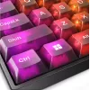 Teclado mecânico gaming Lenovo Legion K510 Mini Pro 75% US-Inglês, 84 teclas, RGB, USB, cabo de 1,8 m, preto/transparente