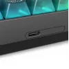 Teclado mecânico gaming Lenovo Legion K510 Mini Pro 75% US-Inglês, 84 teclas, RGB, USB, cabo de 1,8 m, preto/transparente