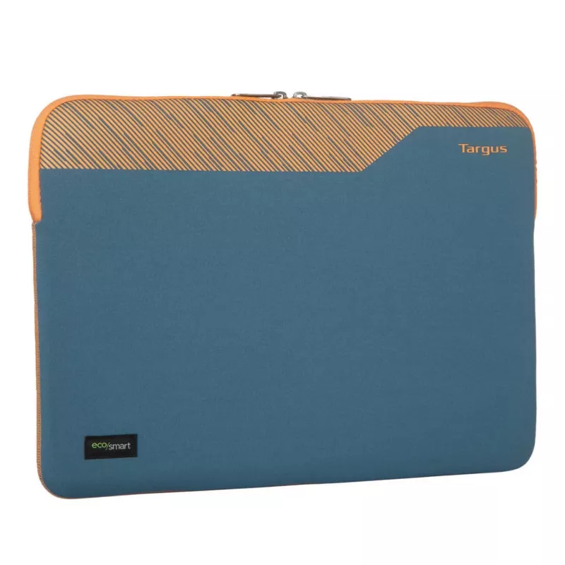 Capa sleeve TARGUS Pulse II EcoSmart para portáteis de 40,6 cm (16 polegadas), neoprene, azul/laranja