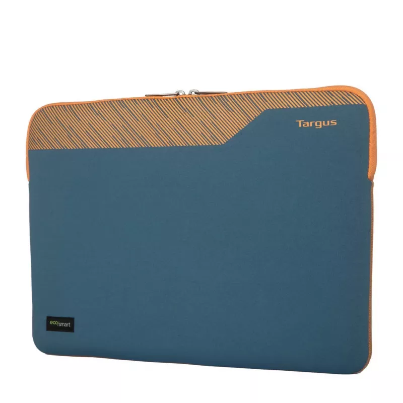Capa sleeve TARGUS Pulse II EcoSmart para portáteis de 40,6 cm (16 polegadas), neoprene, azul/laranja