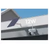 Painel solar Reolink SP3-W 12W 6V USB-C IP65 exterior, 360° horizontal, 90° vertical, cabo de 4 m, tecnopolímero, branco