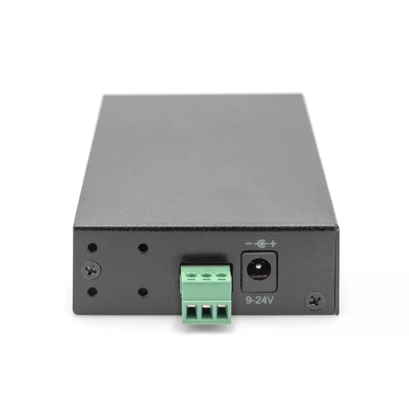 DIGITUS HUB USB 3.0 - 7 portas - Industrial Metal PSU 15-kV ESD Table Wall DIN Rail mount