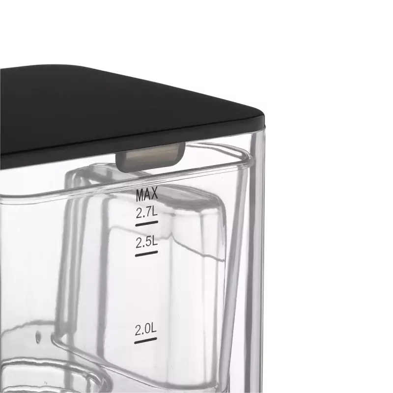Caso Hot 7 Turbo Dispensador de água quente, 2,7 L, 2200-2600 W, preto/aço inoxidável