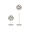 Ventilador de pé Duux Rize Flex 21 cm, 4 velocidades, oscilação, 10 W, greige