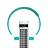 Ventilador de torre Duux Elevate DXTF02 — diâmetro 29 cm, 12 velocidades, oscilação, 4–40 W, branco