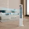 Ventilador de torre Duux Elevate DXTF02 — diâmetro 29 cm, 12 velocidades, oscilação, 4–40 W, branco