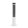 Ventilador de torre Duux Elevate DXTF02 — diâmetro 29 cm, 12 velocidades, oscilação, 4–40 W, branco