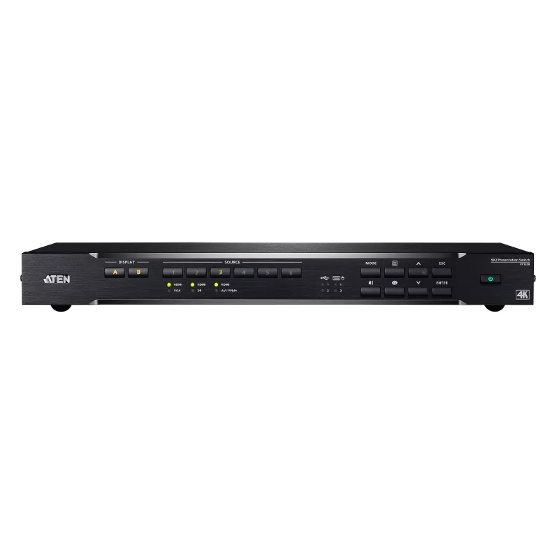 ATEN VP1920-AT-G 9x2 4K comutador matricial para apresentações