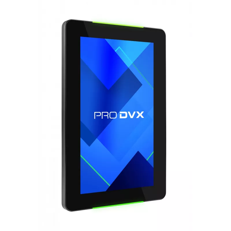 ProDVX APPC-7XPL panel PC Android, ecrã tátil de 7 polegadas (17,8 cm), 1024x600, 4 GB, Android 12, Wi-Fi, VESA 75x75, preto