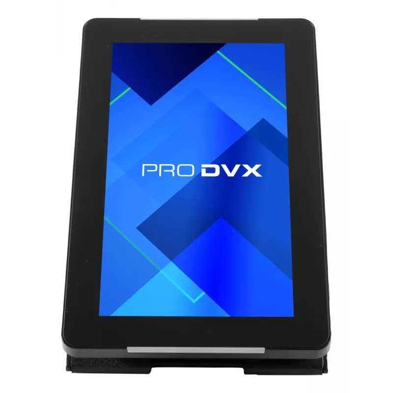 Suporte ProDVX PS-75 — preto, dimensões 119,4×51×98,3 mm, compatível com ProDVX