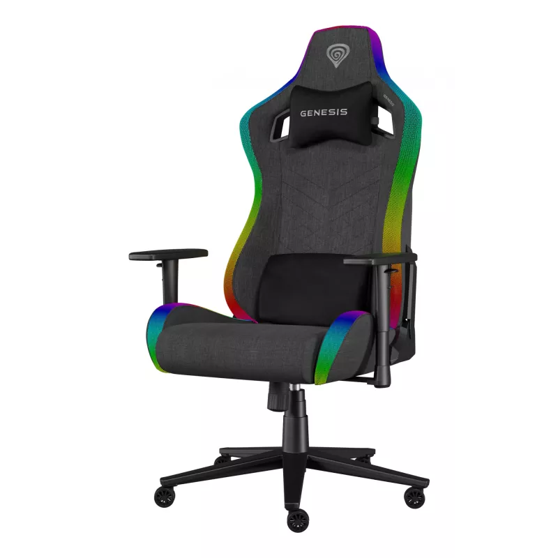 Cadeira gaming para PC GENESIS TRIT 660 assento acolchoado peso máx. 150 kg
