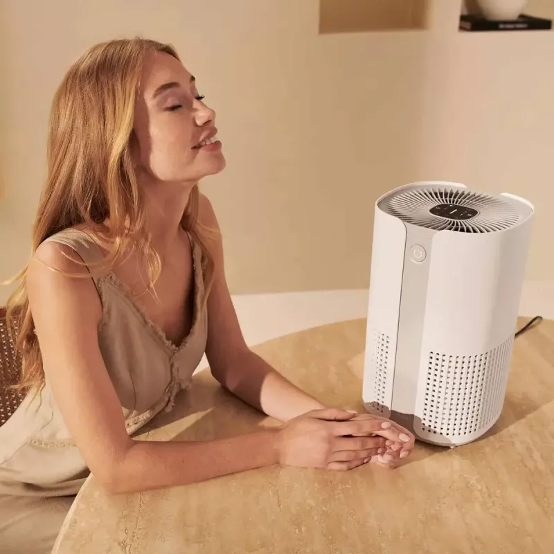 Purificador de ar Duux Smart Air Purifier Bright 2 — 22 W, para espaços até 42 m²
