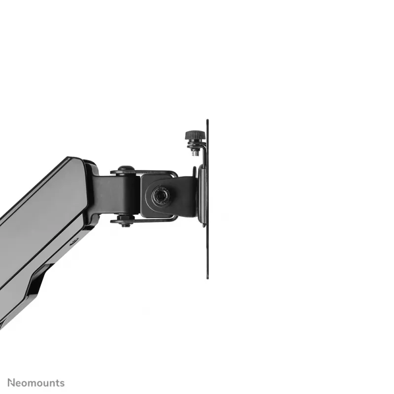 Estação de trabalho sentado/em pé para secretária Neomounts DS90-325BL1 9 kg ajuste de altura