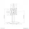 Suporte de TV Neomounts DS45-430BL12 23-43