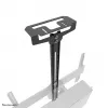 Conjunto de montagem Neomounts AV1-825BL preto aço 3 kg