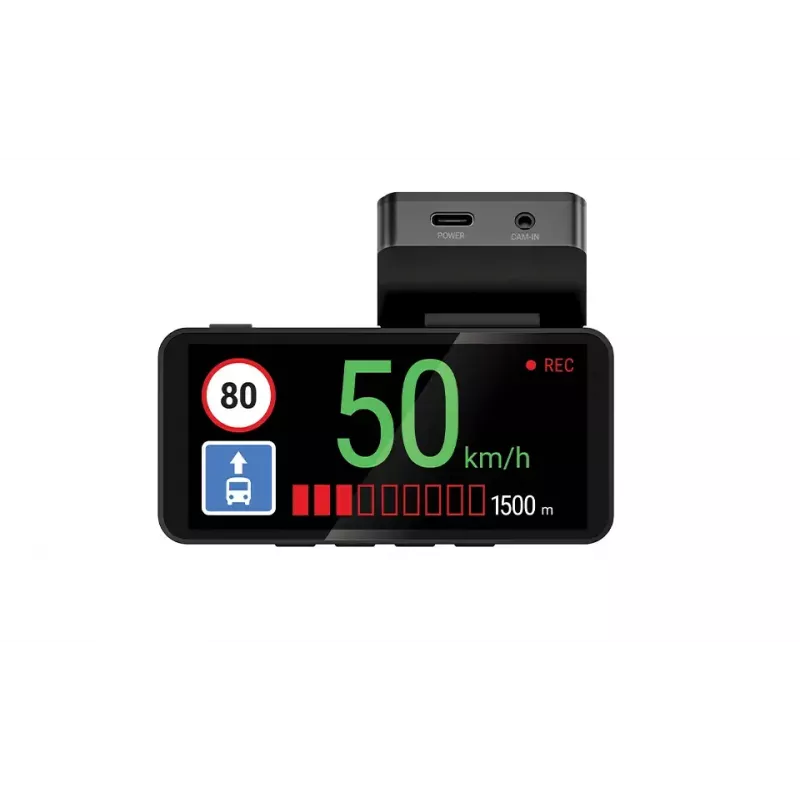 Dashcam Navitel R87 câmara de automóvel com ecrã IPS 412x960 e GPS, mapas pré-instalados